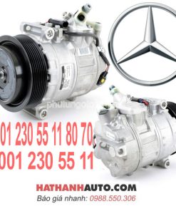 A0012305511-máy nén lốc lạnh 00123055118070 xe Mercedes C230 Kompressor